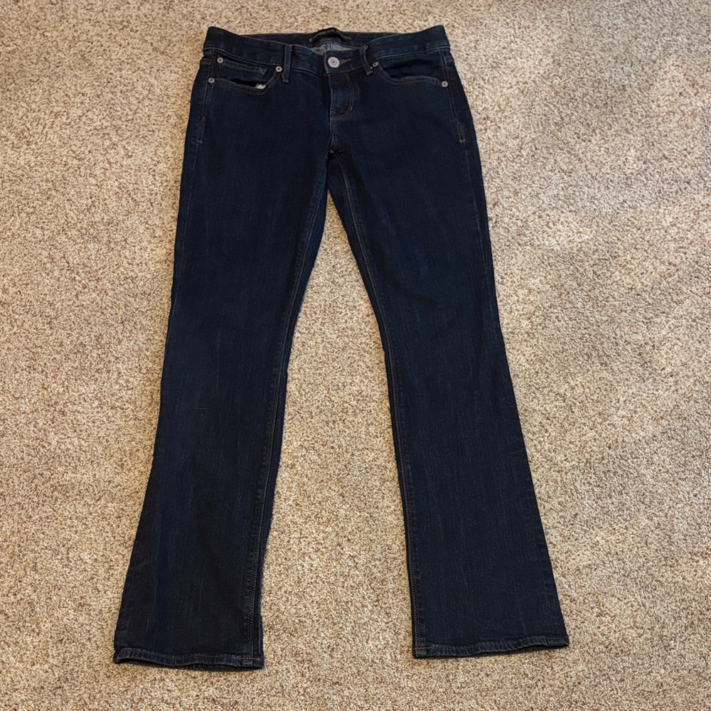 Express Women's Midnight Blue Boot Cut Jeans